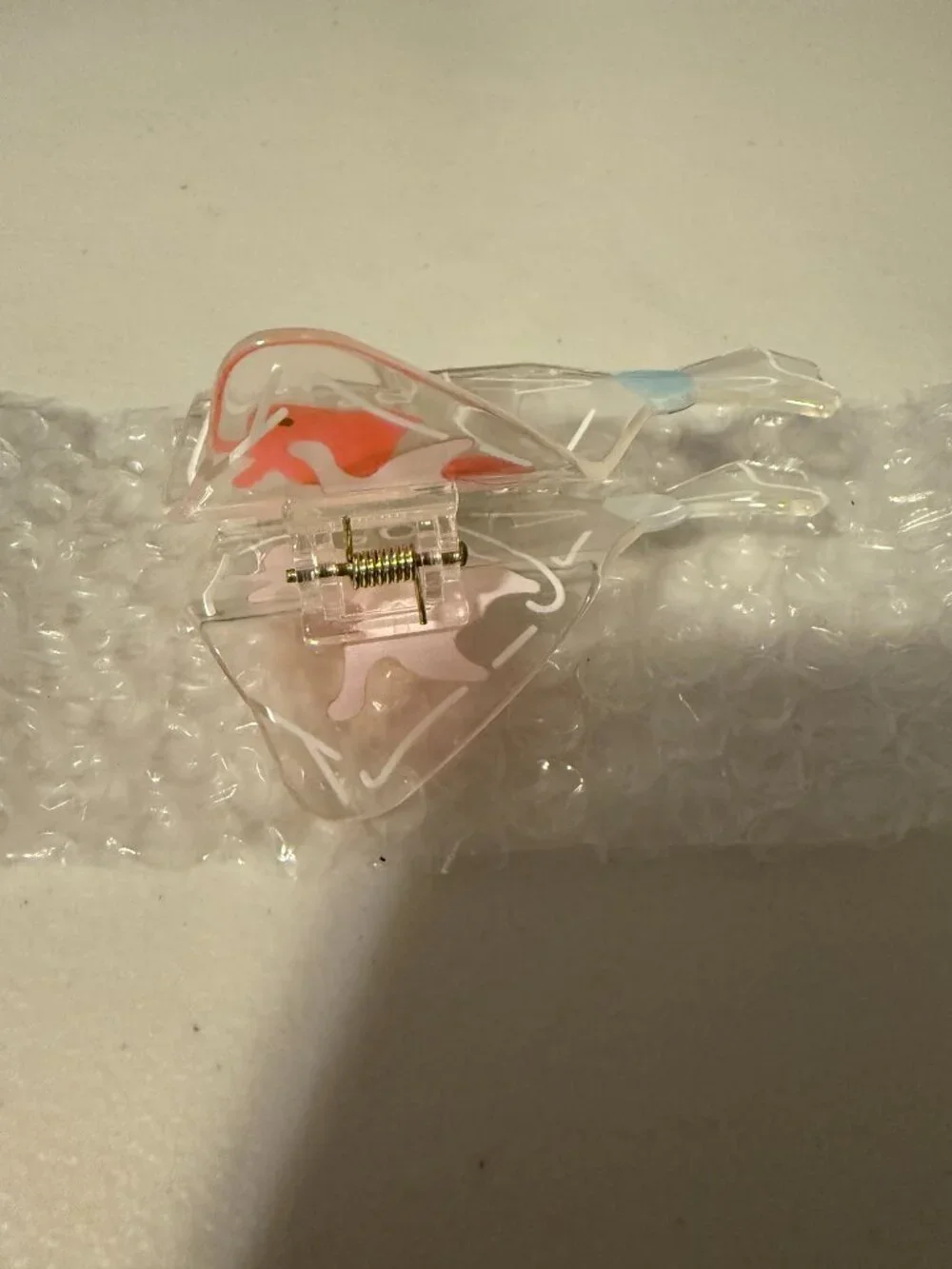 Goldfish in Bag Claw Clip Hair Accessory